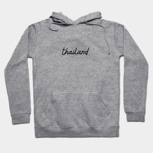 thailand - black Hoodie